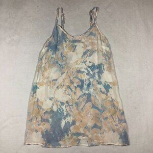 Sam & Lavi Nightie Womens XS Watercolor Pastel Floral Nightgown Lounge NEW